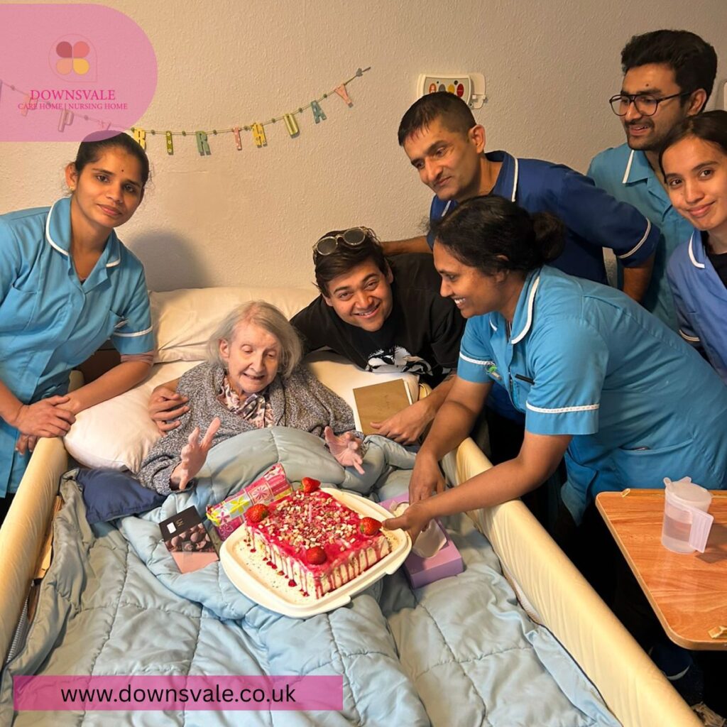 A Beautiful birthday celebration here at Downsvale! 1