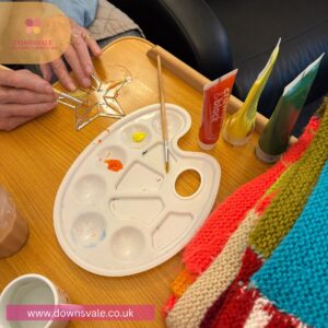 Christmas Crafts at Downsvale Nursing Home